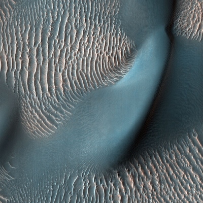 Une dune sur Mars